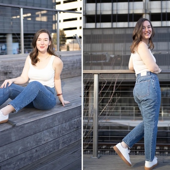 NWT Everlane The Curvy Cheeky Crop Jeans Size 30 - Picture 2 of 10